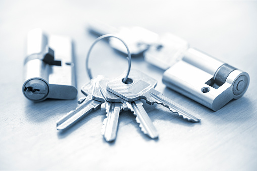 Lock cylinders and keys for professional broken-key removal in Greensboro