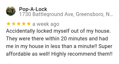 Pop-A-Lock of Greensboro and Highpoint